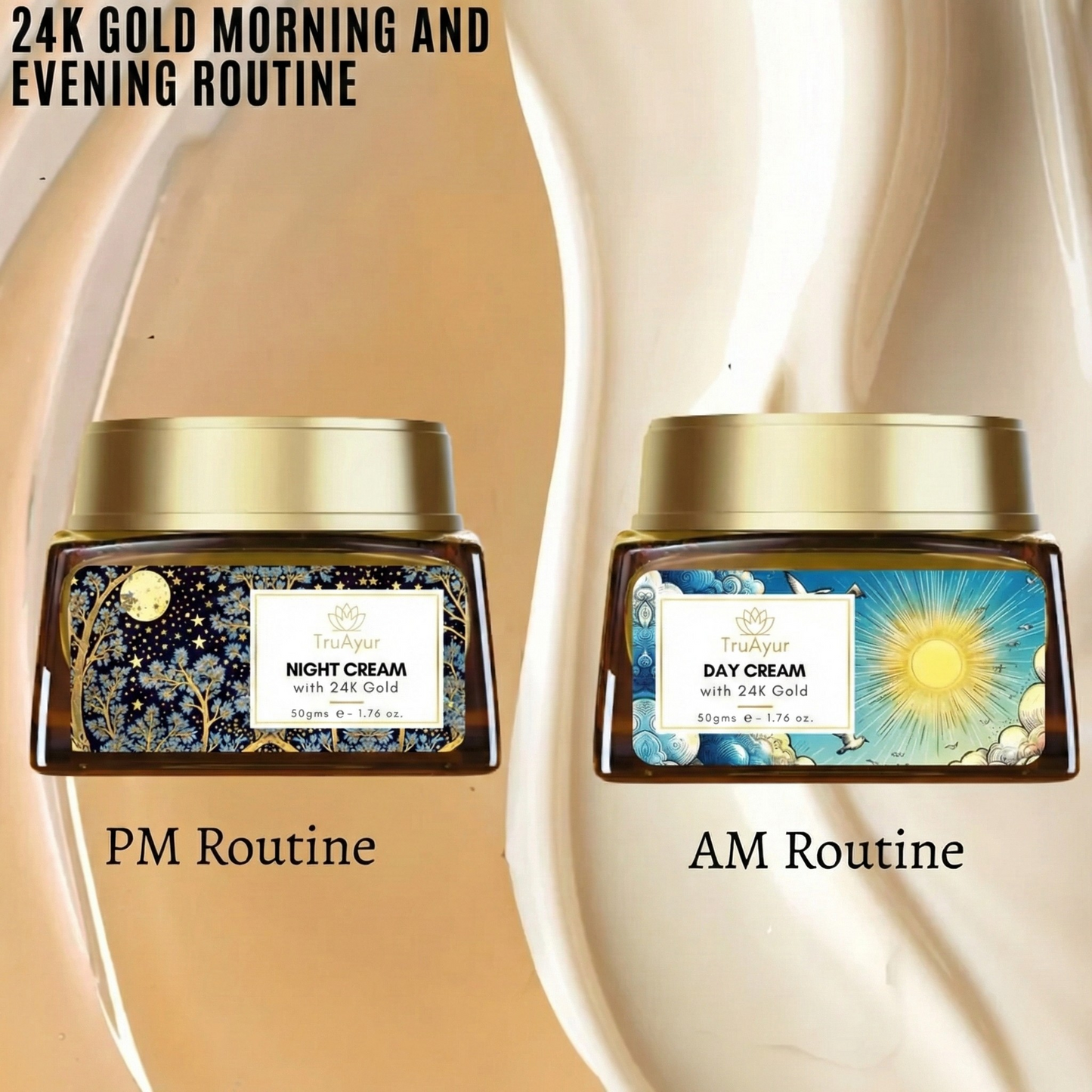 24K Gold Day and Night Cream