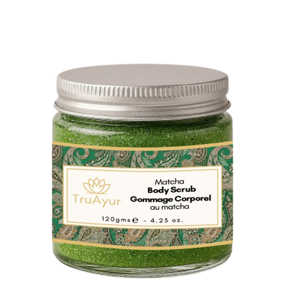 Matcha un avokado ķermeņa skrubis intensīvai mitrināšanai un kopšanai