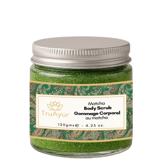 Matcha un avokado ķermeņa skrubis intensīvai mitrināšanai un kopšanai