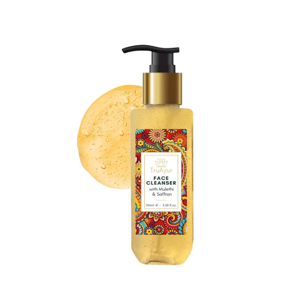 Saffron Glow nighttime ritual (24-karat gold night cream and facial cleanser)
