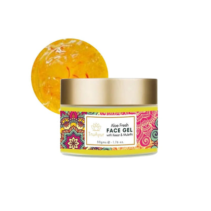 Fresh Face Duo with Kashmir Saffron and Mulethi (Face Wash and Aloe Fresh Face Gel)