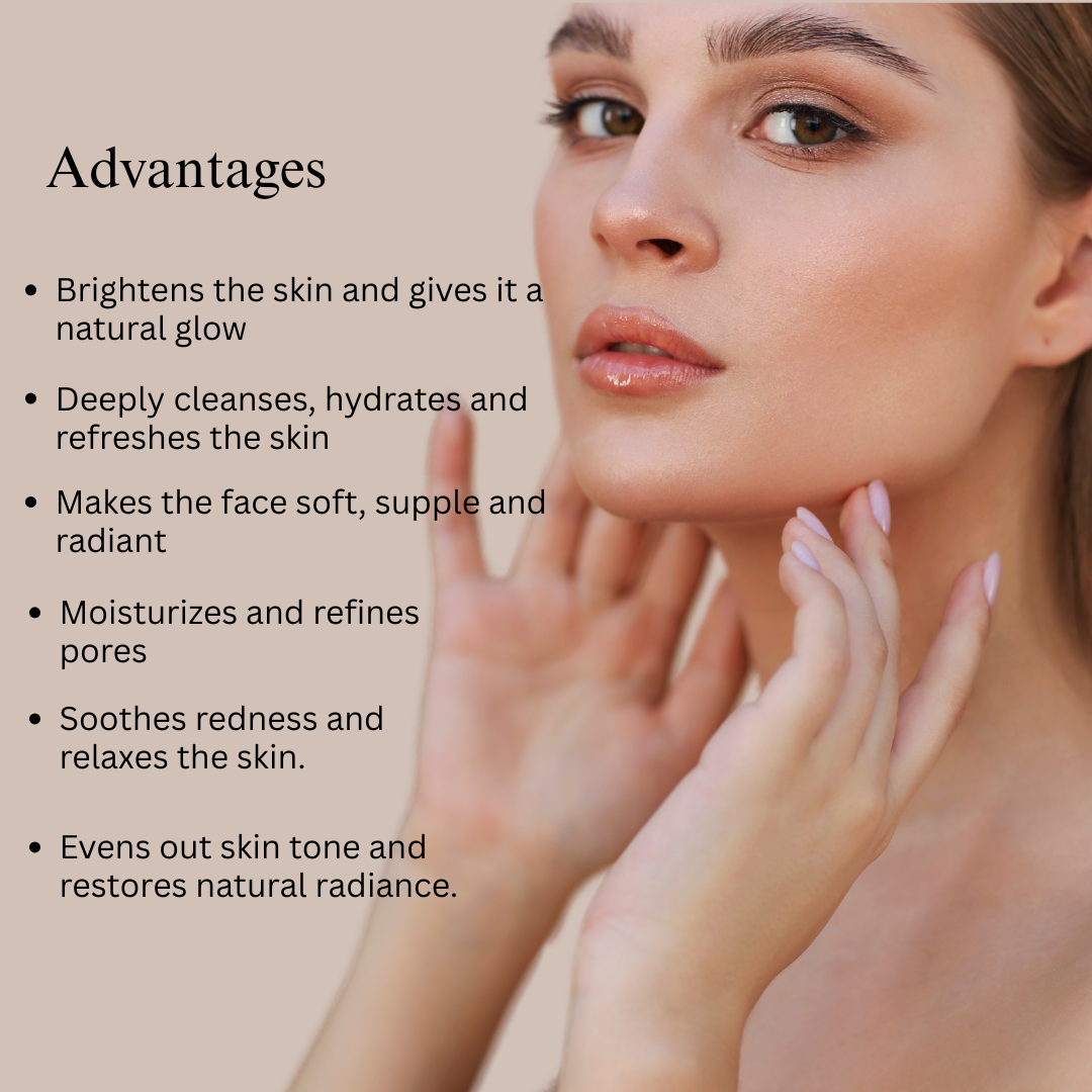 Ritual for radiant skin (24-karat gold day cream and facial cleanser)